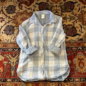 Tribal Jeans Checkered Shirt